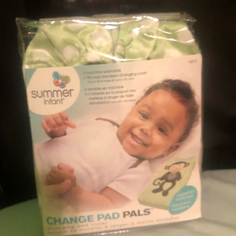Summer infant change pad cover. New but has been opened NEVER USED
